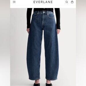 Everlane The Way High Curve Jeans 28 in Ocean blue